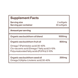 Omega- 7 Soft Gel